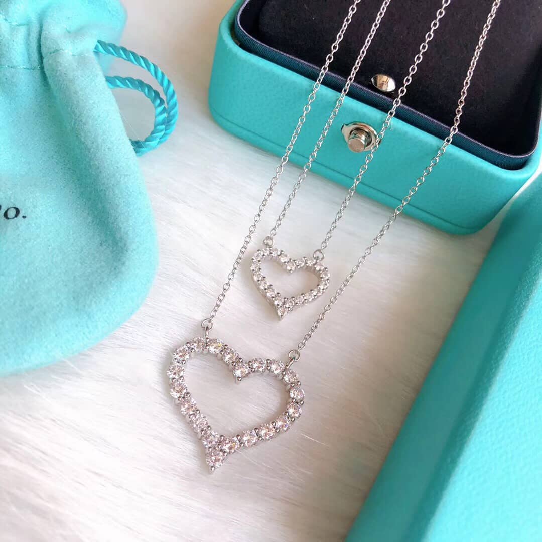 Knockoff T*f*ny Logo Necklace