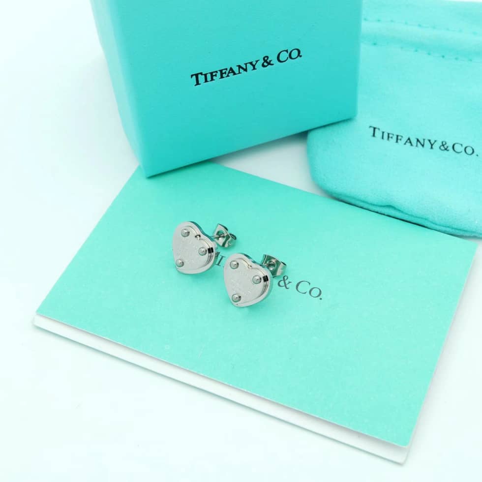Wholesale T*f*ny Logo Earring