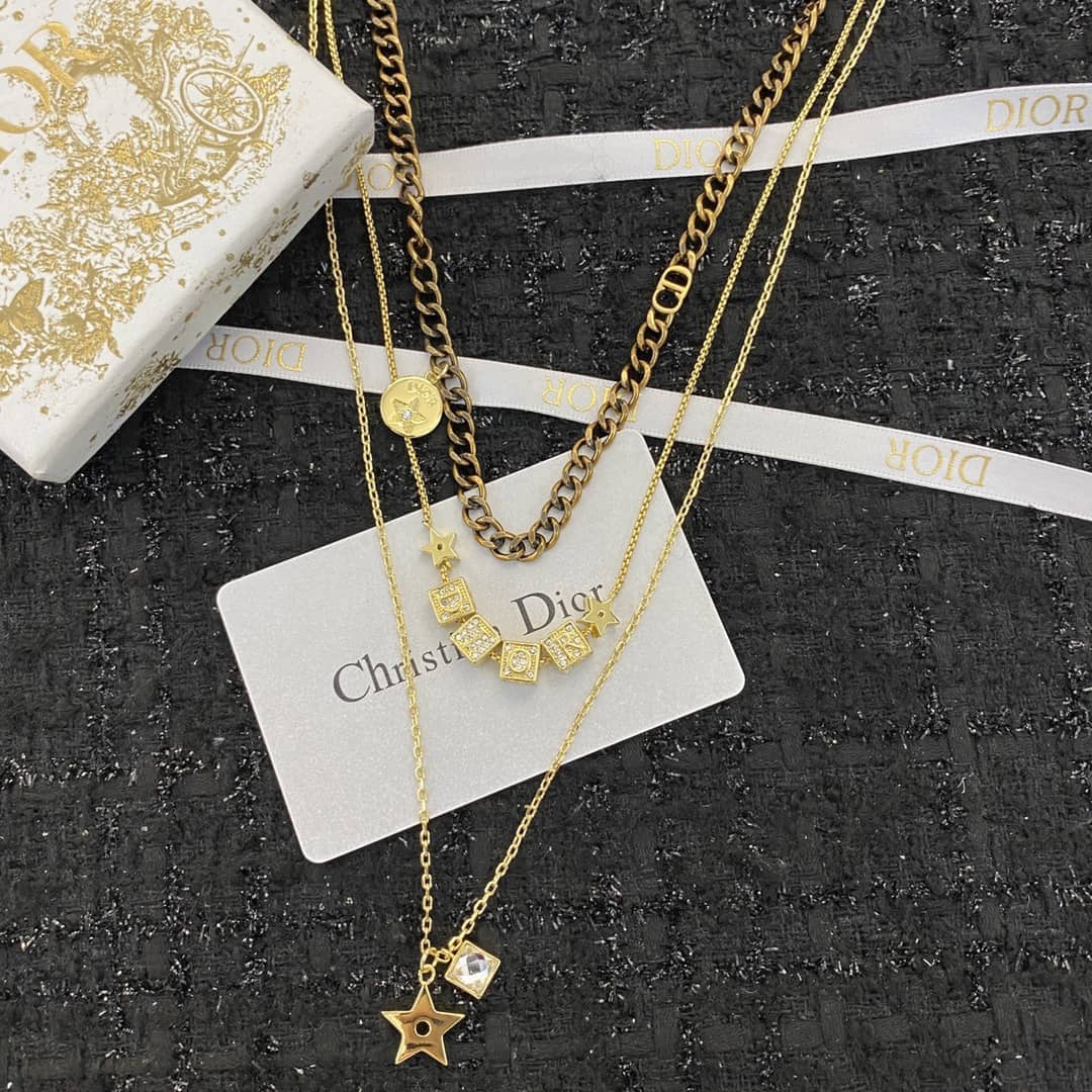 Chr1st1an D10r Necklace For Sale