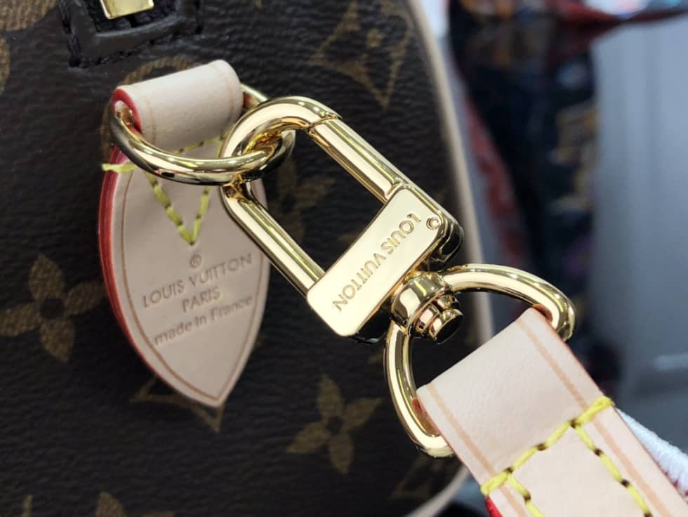 L0vis Vvtt0n Monogram Canvas Speedy 20 Red M45957 Replica Crossbody Bag