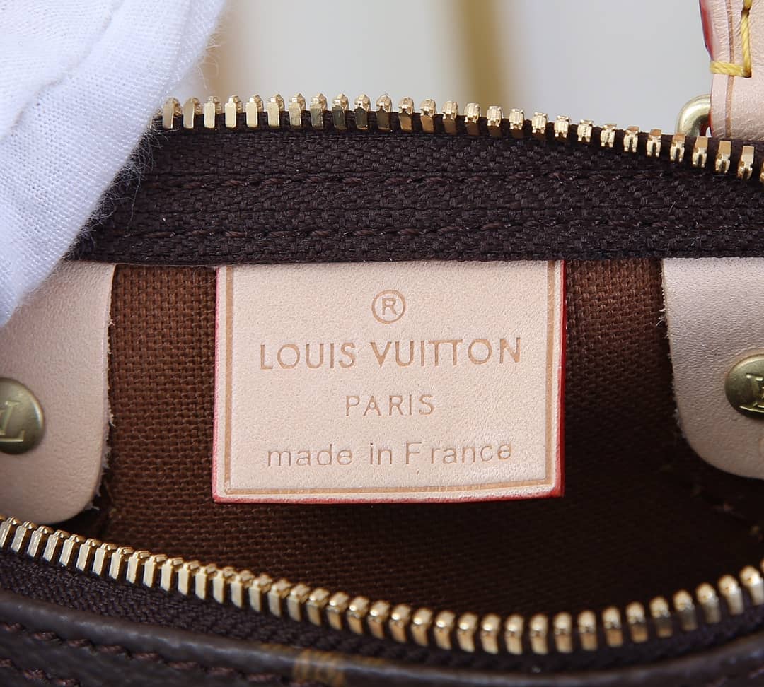 L0vis Vvtt0n Nano Speedy Monogram Canvas Replica Crossbody Bag M61252