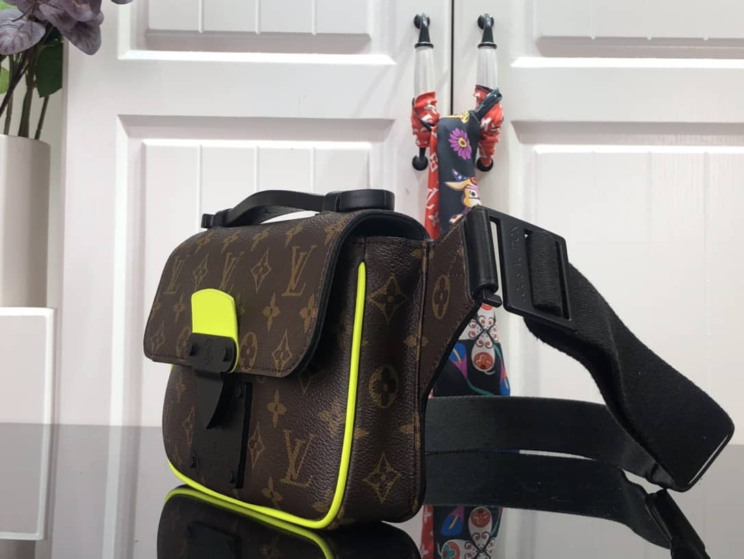 L0vis Vvtt0n S Lock Replica Sling Bag Yellow M45807