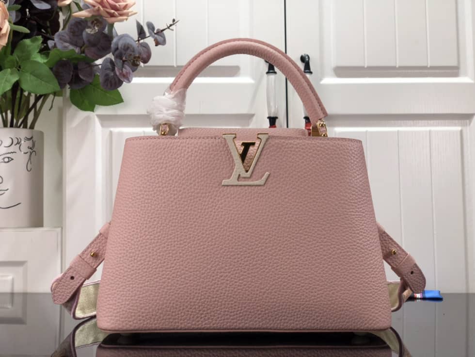 L0vis Vvtt0n Capucines BB Pink M59597 Replica Shoulder Bag