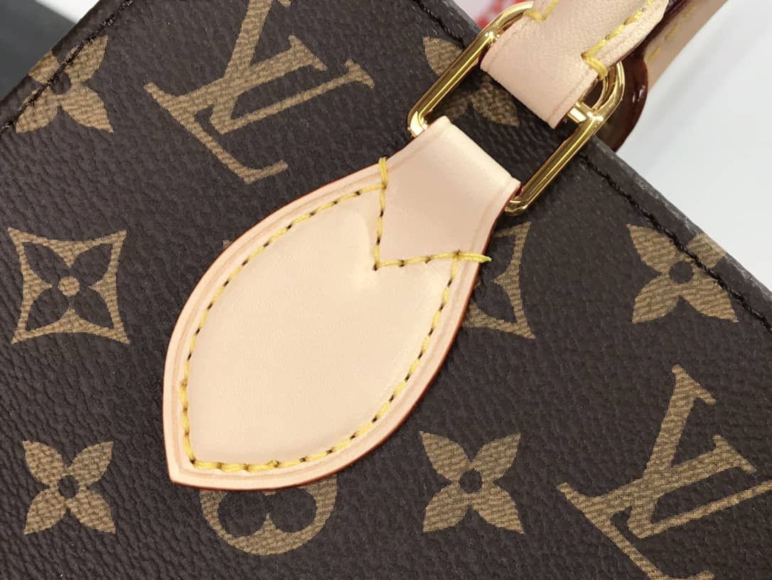 LV Tote Dupe Monogram Sac Plat Petit Tote Replica M45847