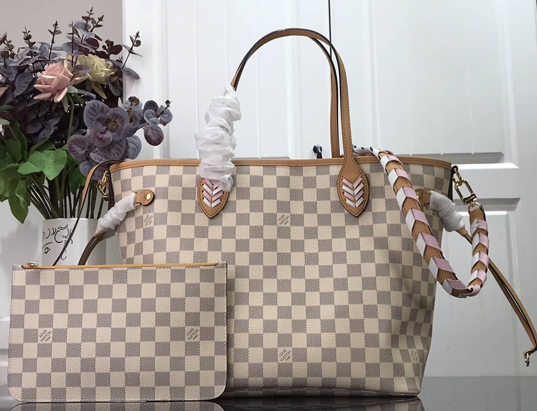 L0vis Vvtt0n Neverfull MM Damier Azur Bag Replica N50047