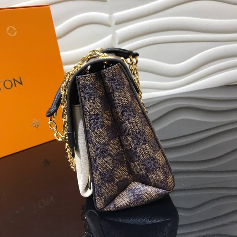 L0vis Vvtt0n Vavin PM Damier Ebene Replica Shoulder Bag White N40113