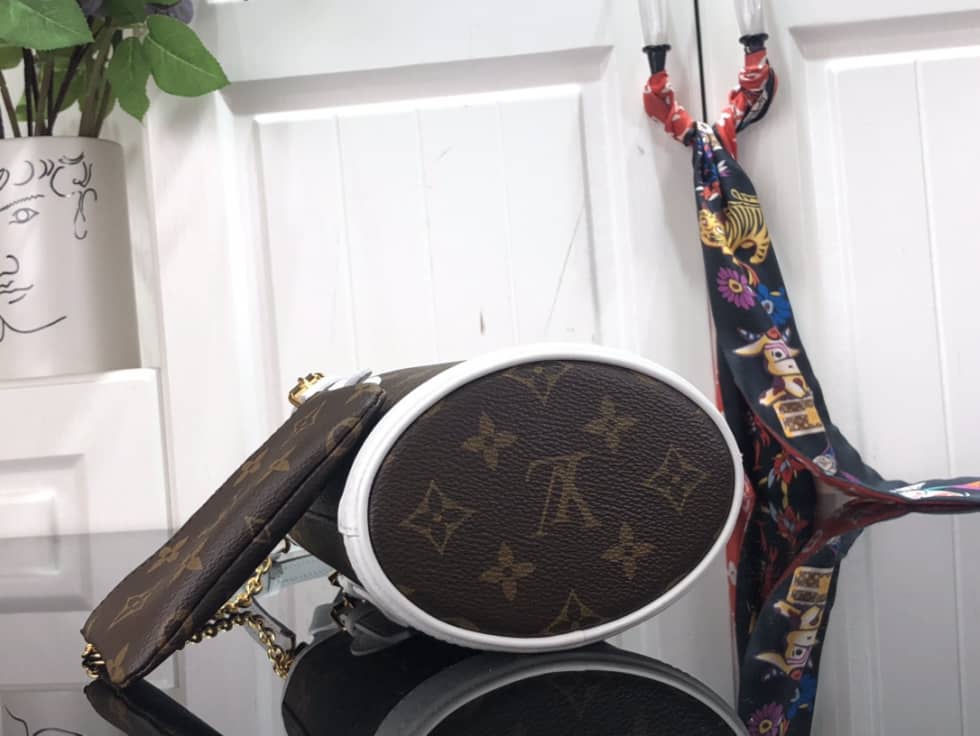 L0vis Vvtt0n Nano Monogram Brown M81489 Replica Bucket Bag