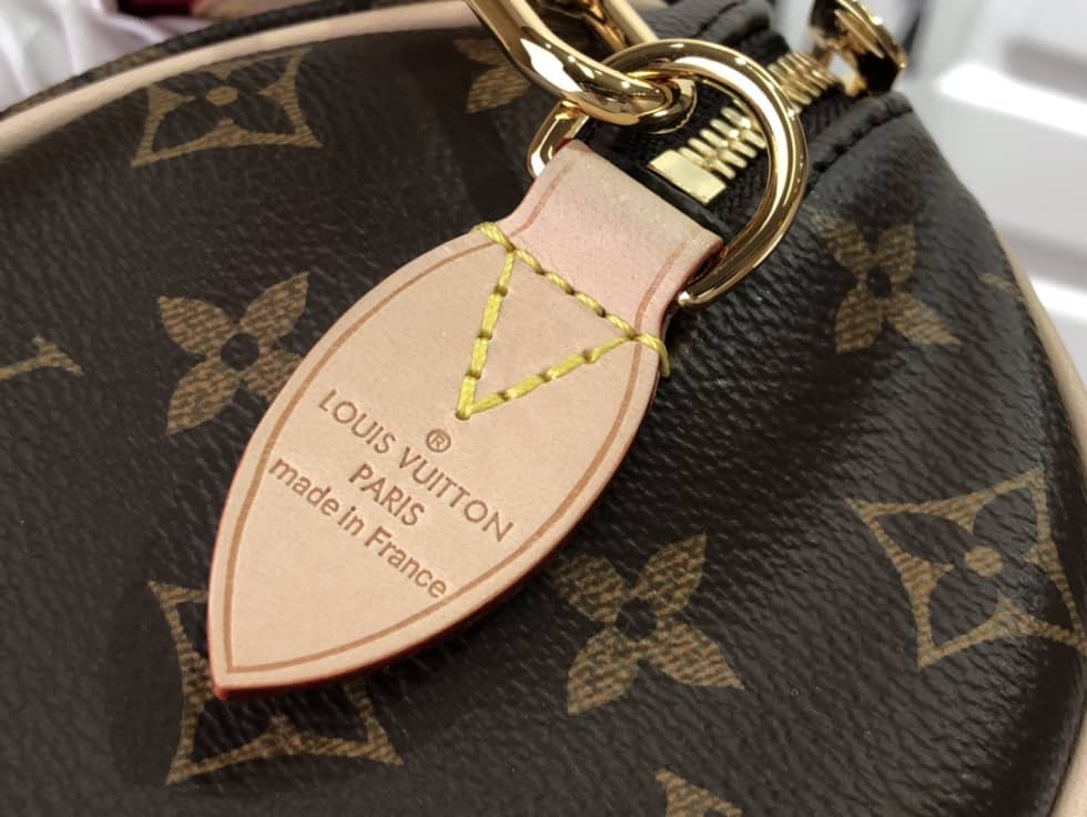 L0vis Vvtt0n Monogram Canvas Speedy 20 Red M45957 Replica Crossbody Bag
