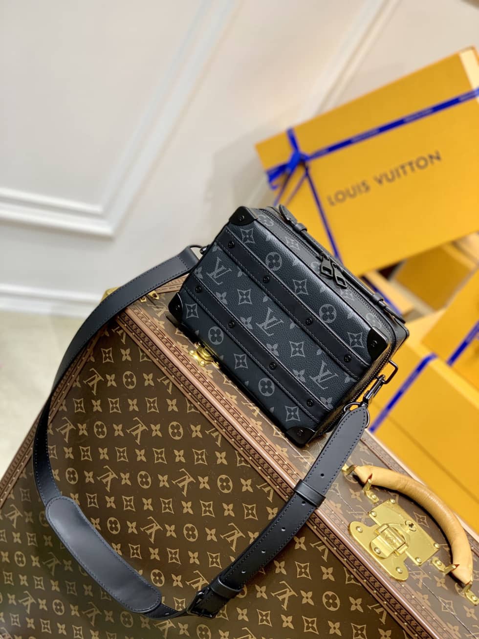 L0vis Vvtt0n Handle Trunk Monogram Macassar M45935 Replica Shoulder Bag