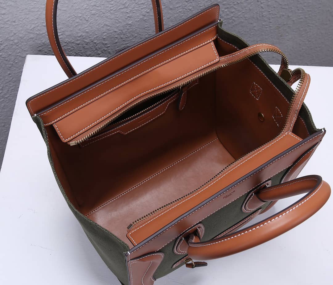 Ce1i*e Bag Dupe Luggage Nano Shopper Replica Handbag