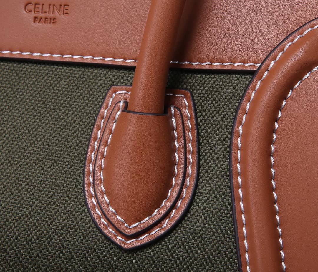Ce1i*e Dupe Luggage Nano Shopper Replica Handbag
