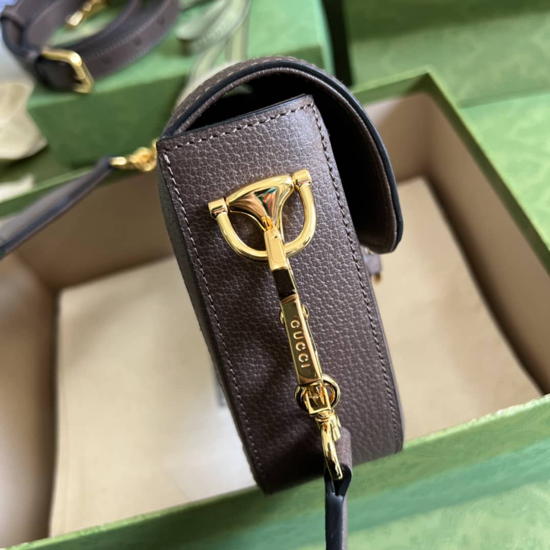 Gvc*1 Horsebit 1955 Jumbo GG Mini Crossbody Bag 658574 Replica