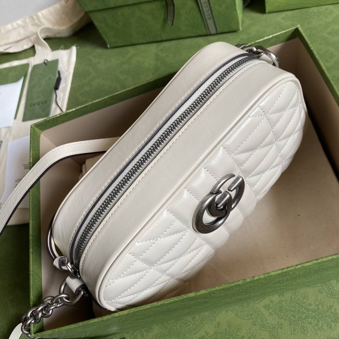 Gvc*1 Marmont Dupe GG Small Matelassé Shoulder Bag Replica 447632