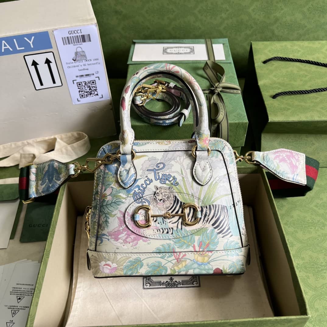 Gvc*1 Tiger Horsebit 1955 Mini Bag 677212 Replica Tote