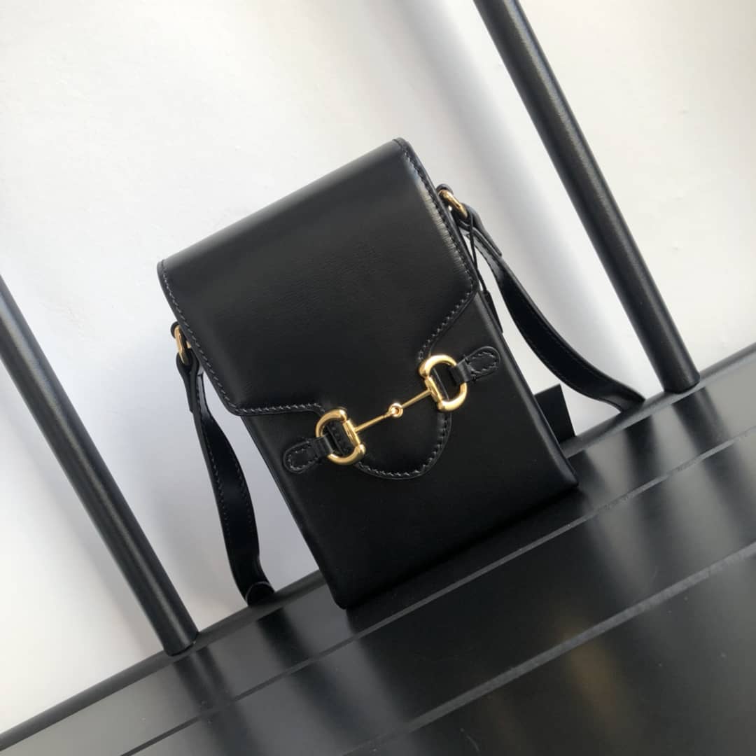 Gvc*1 Horsebit 1955 Mini Bag Replica Black 625615