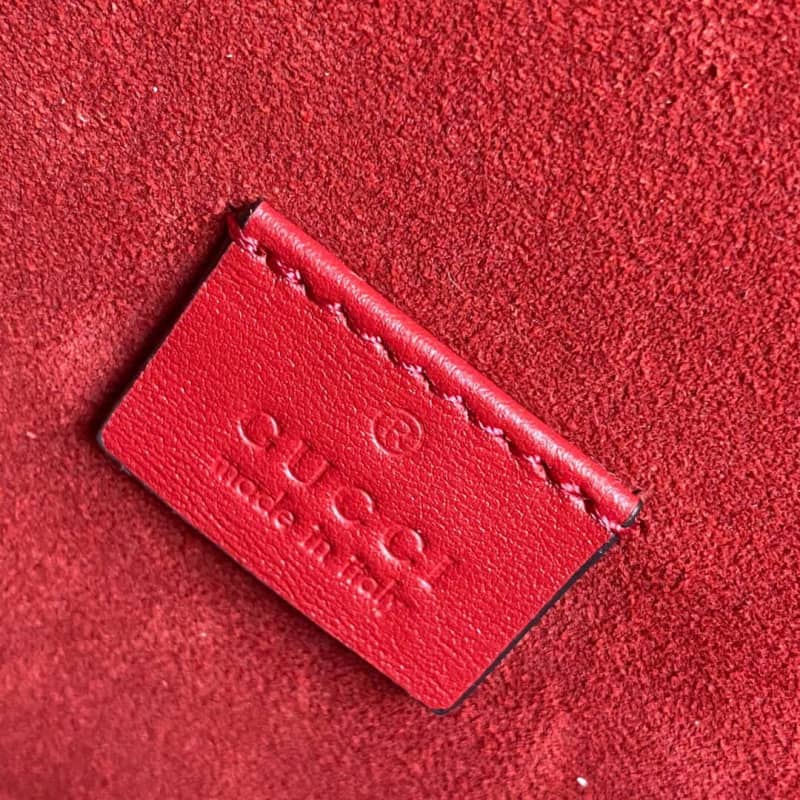 Gvc*1 GG Svp*me Dionysus Chain Replica Shoulder Bag Gray Red 400249