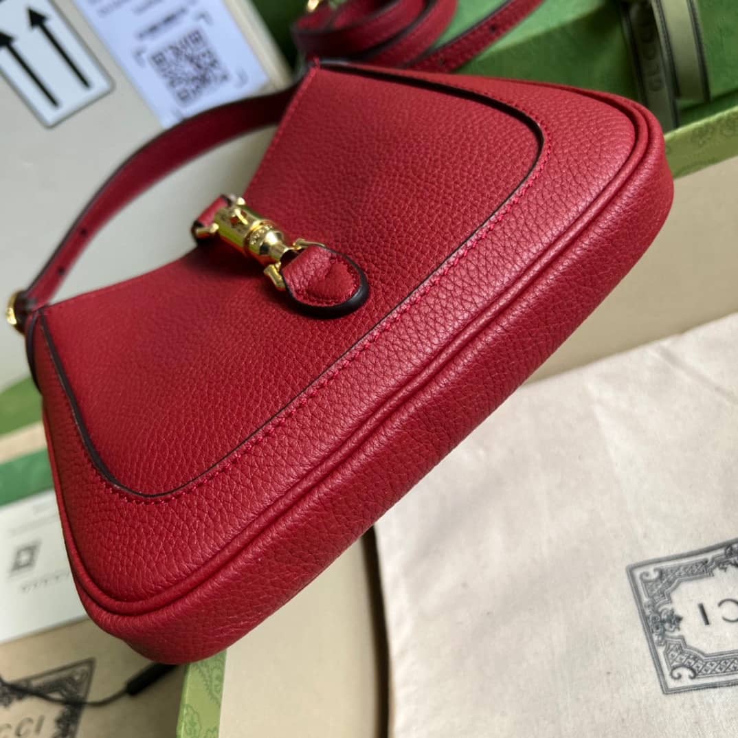 Gvc*1 Jackie 1961 Mini Hobo Bag Red 637091 Replica