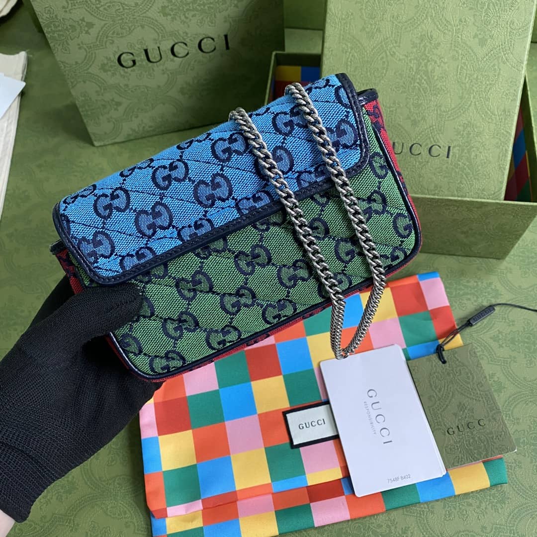 Gvc*1 GG Marmont Matelassé Mini Crossbody Bag Replica 476433