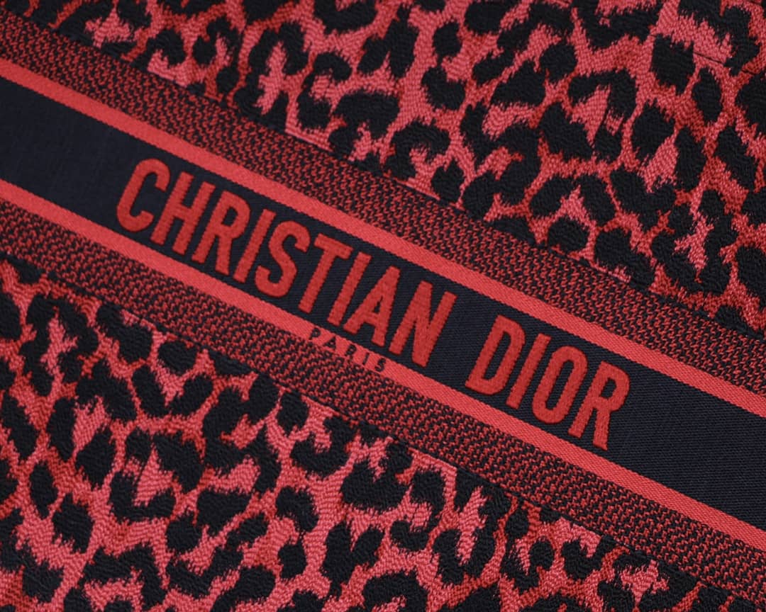 Chr1st1an D10r CD Book Embroidery Replica Tote
