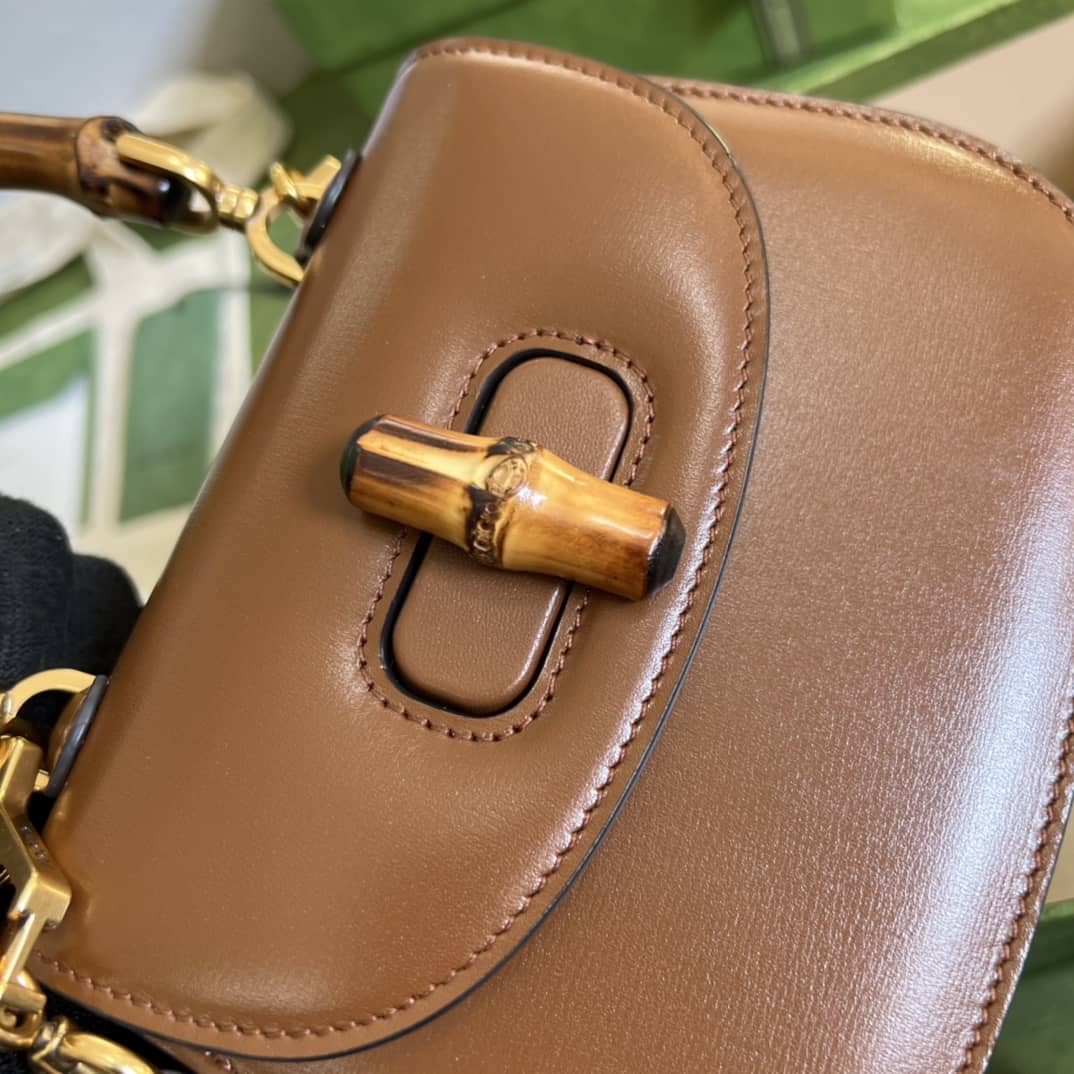 Gvc*1 Bamboo Mini Top Handle Bag Replica 686864