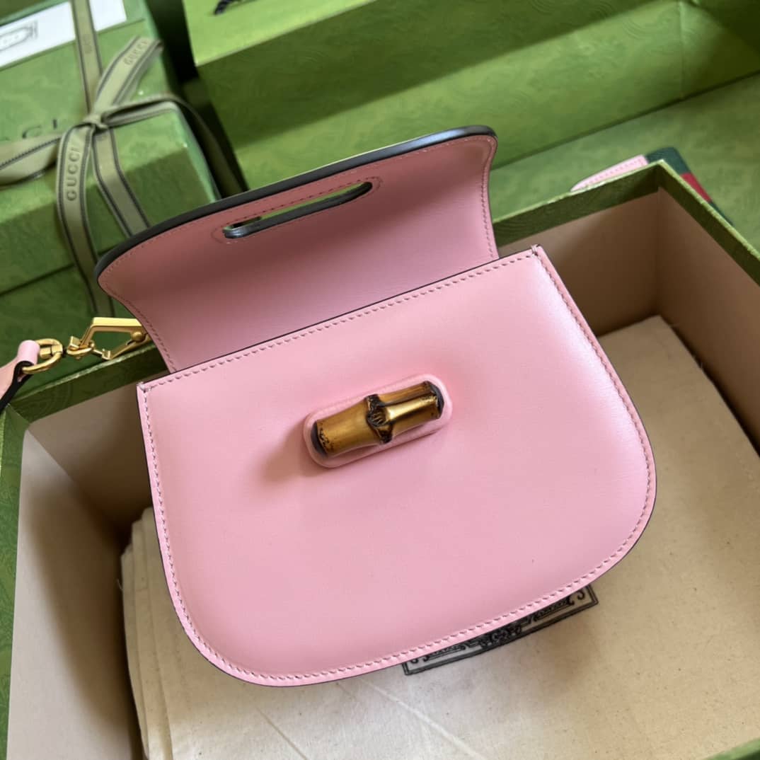 Gvc*1 Bamboo Mini Top Handle Bag Replica 686864