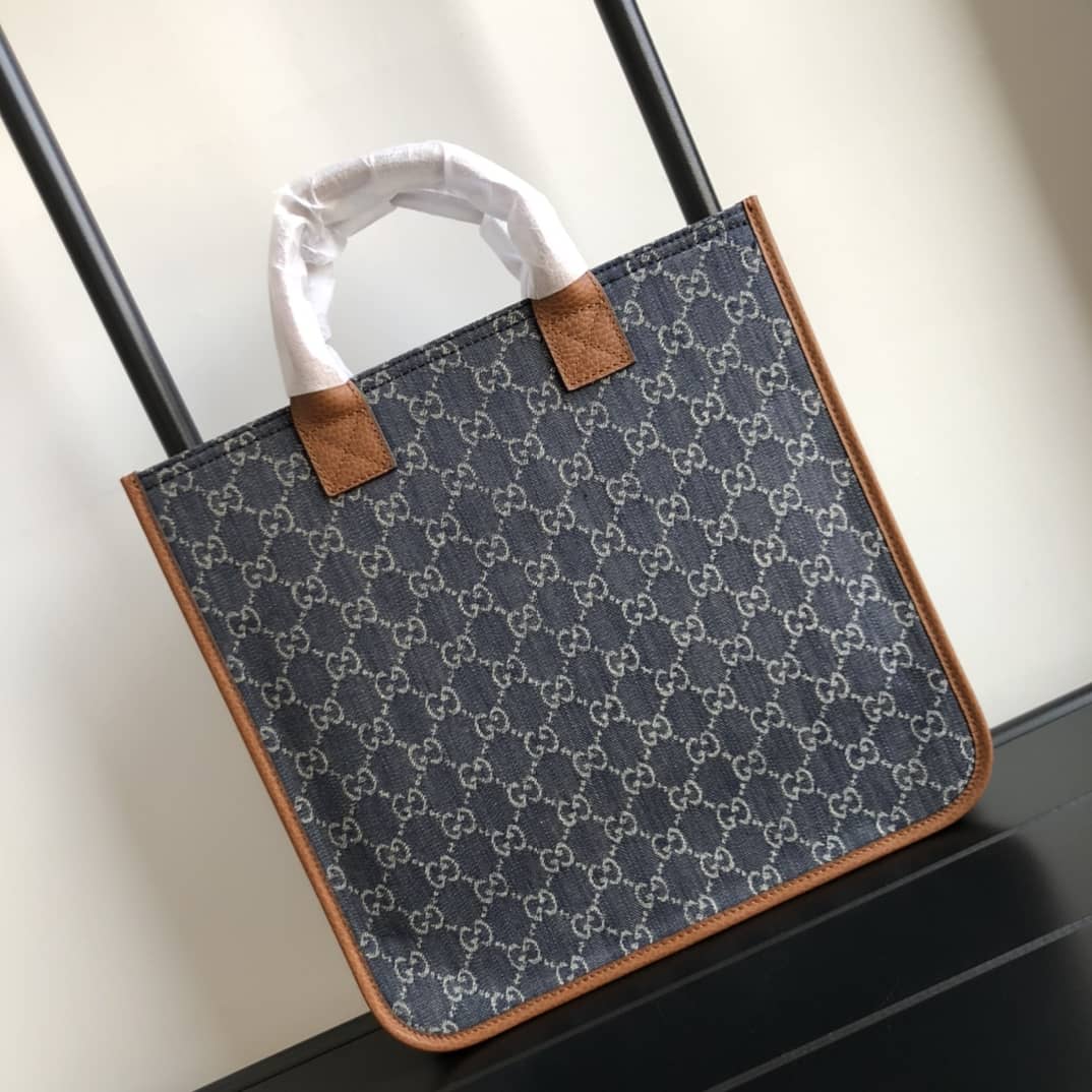 Gvc*1 GG Multicolor Kids Girl Tote Replica Blue 550763