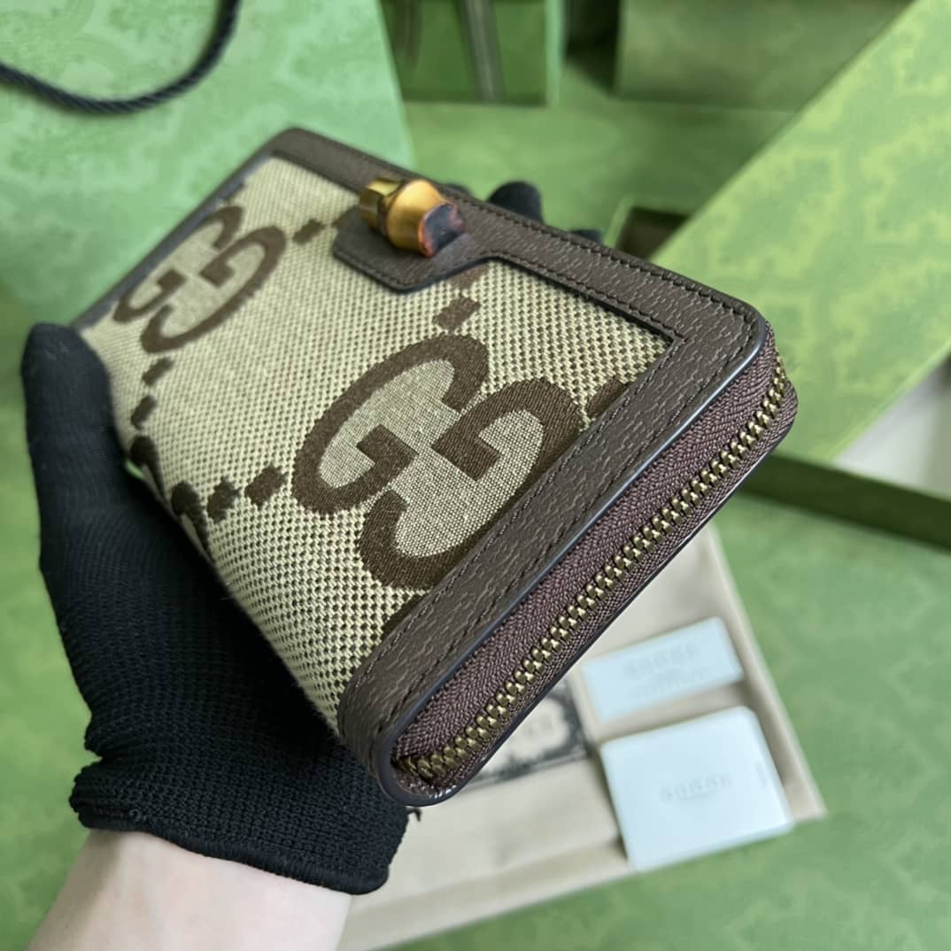 Gvc*1 Diana Continental Zip Wallet 658634 Replica