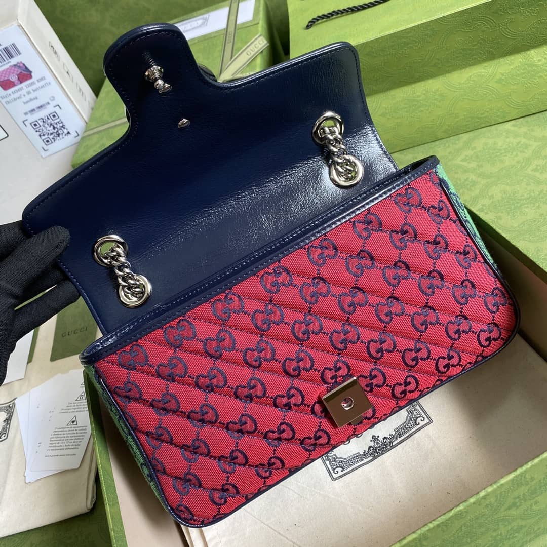 Gvc*1 Marmont GG Small matelassé Shoulder Bag Replica 443497