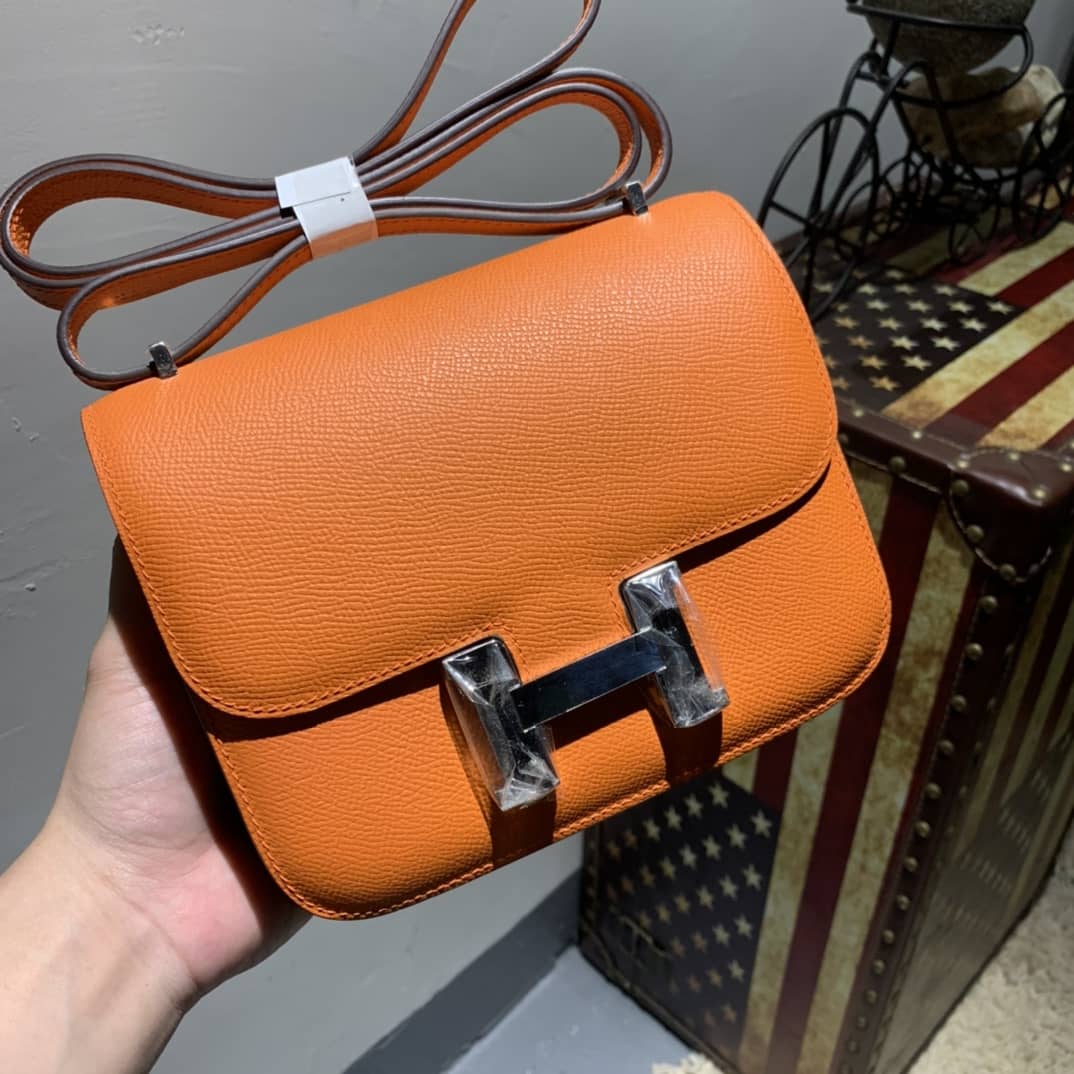 H**me5 Replica Constance Bag 18CM Epsom Leather