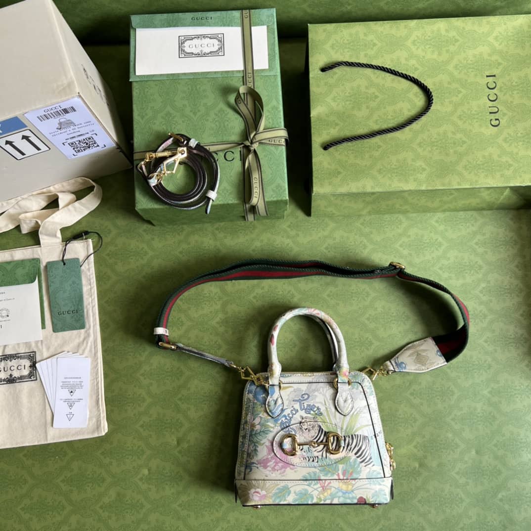 Gvc*1 Tiger Horsebit 1955 Mini Bag 677212 Replica Tote