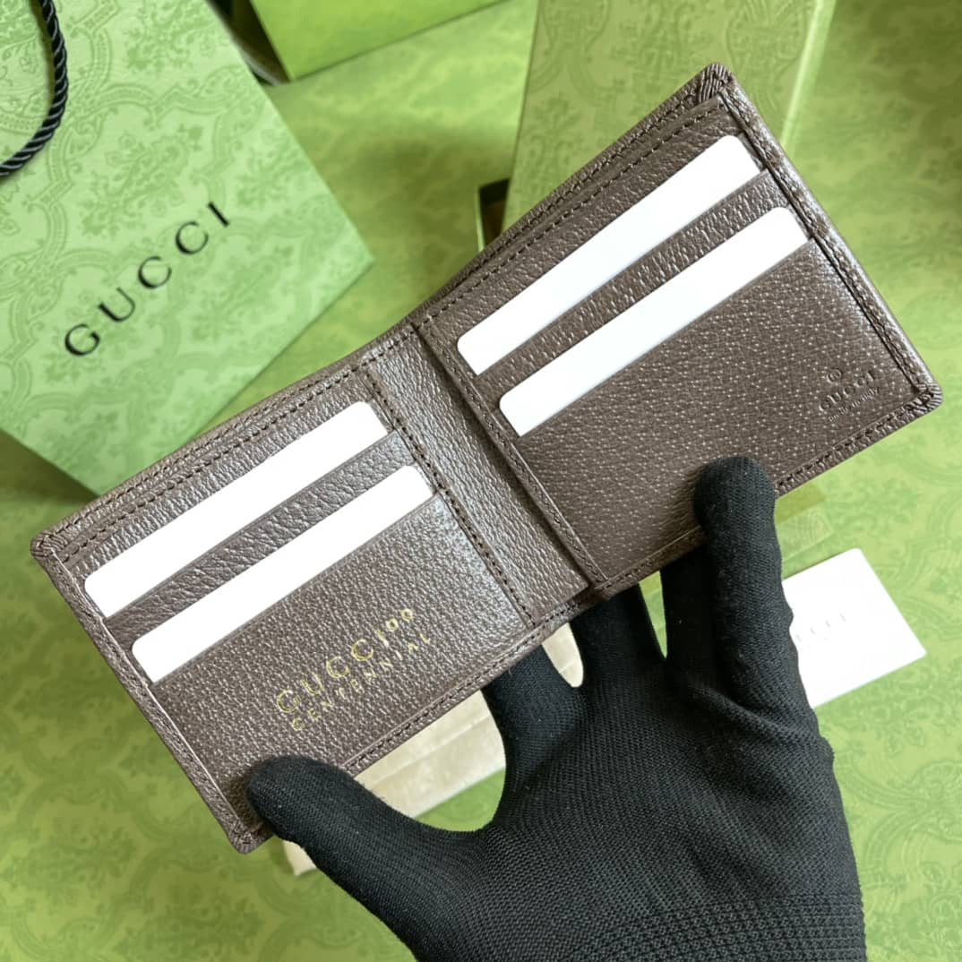 Gvc*1 100 Wallet Brown Replica 676238