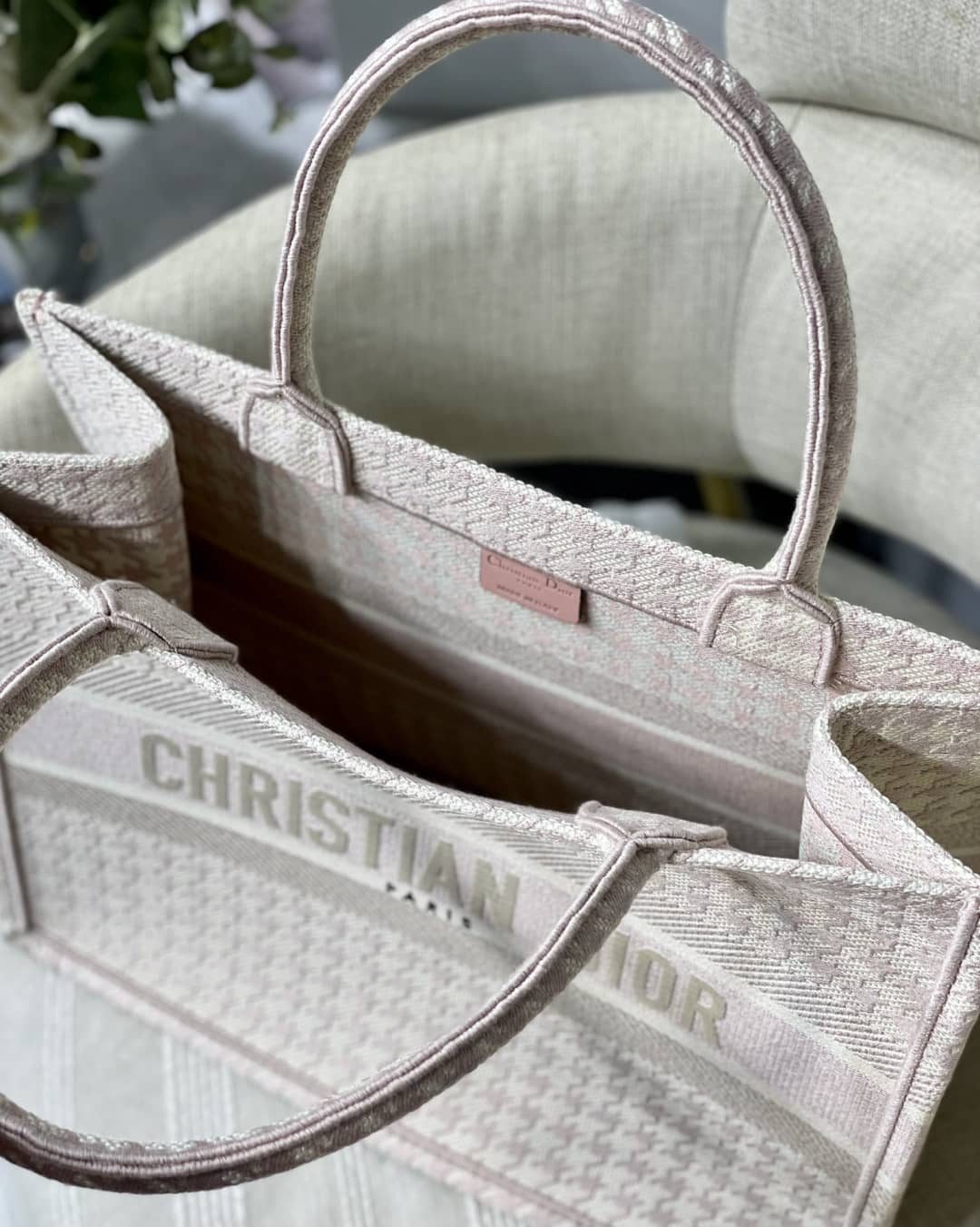 Chr1st1an D10r Tote Bag Dupe CD Book Embroidery
