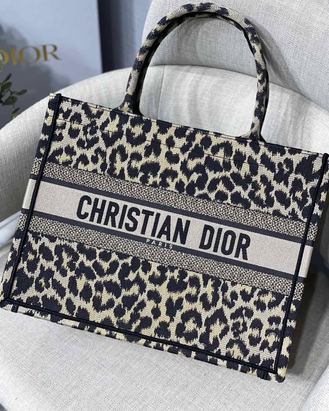 Chr1st1an D10r Tote Bag Dupe CD Book Embroidery
