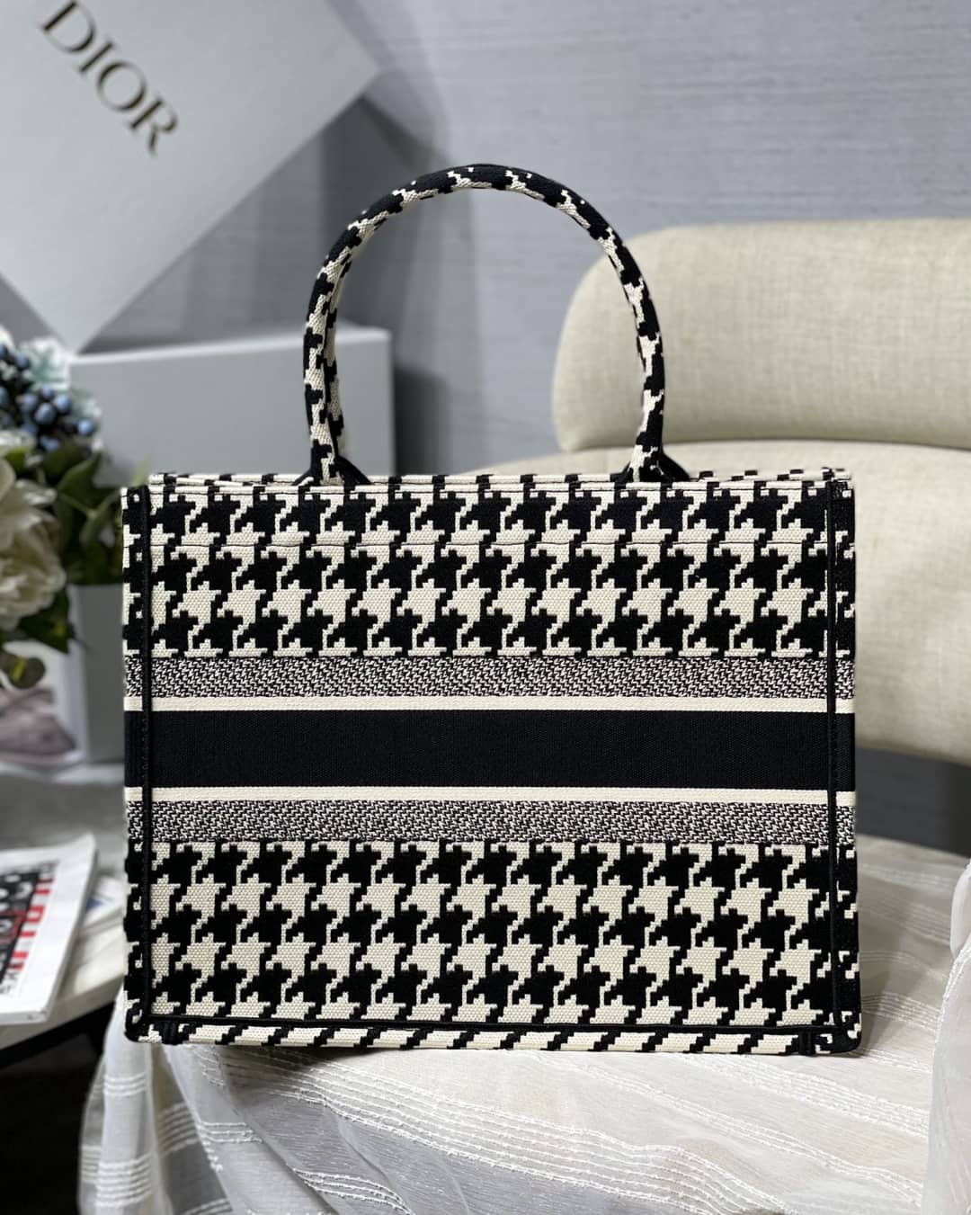 Chr1st1an D10r Tote Bag Dupe CD Book Embroidery