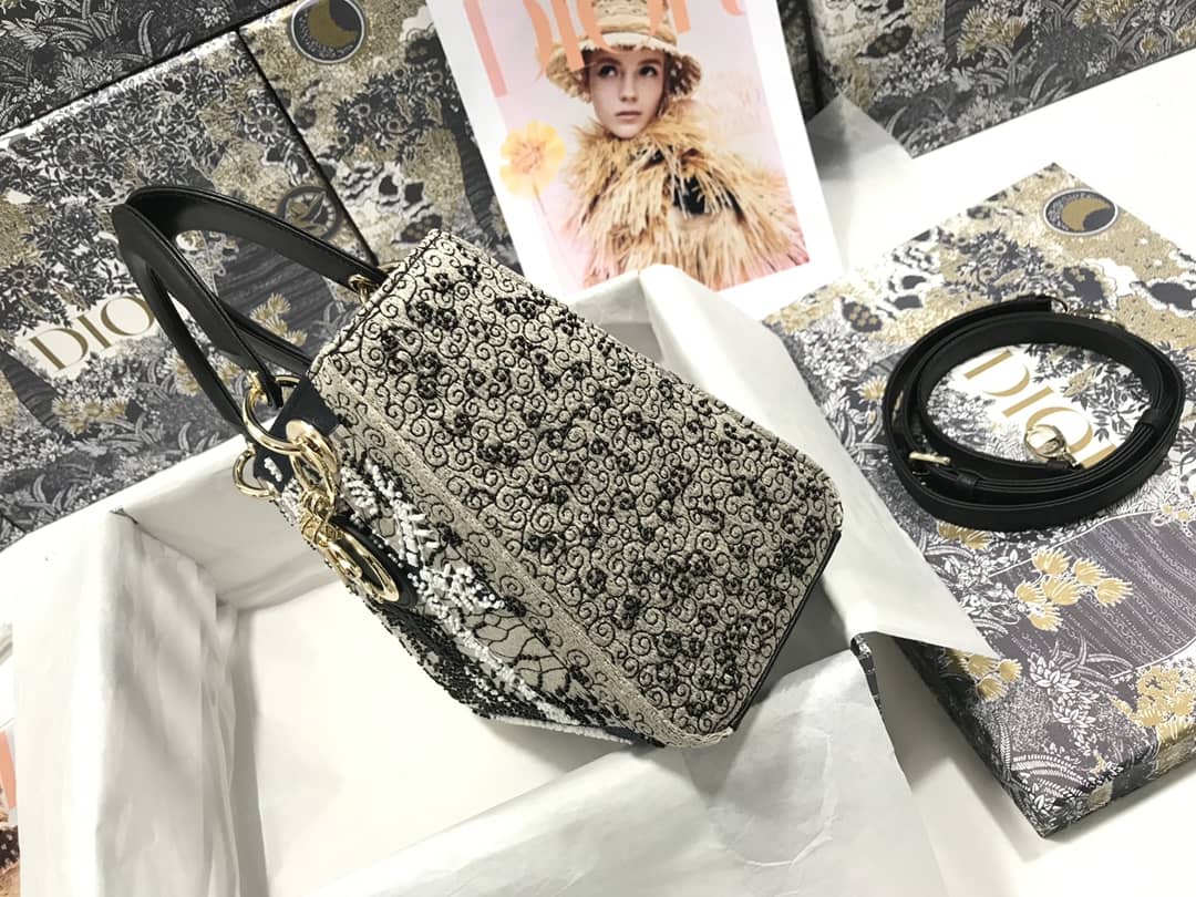 Chr1st1an D10r Lady D10r 24CM Replica Bag