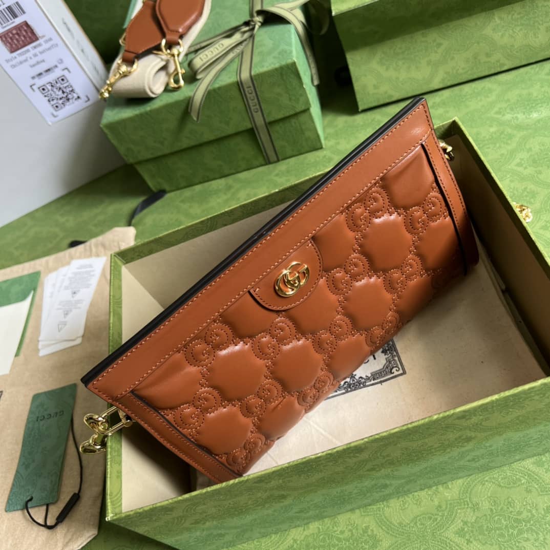 Gvc*1 GG Matelassé Leather 702200 Replica Shoulder Bag
