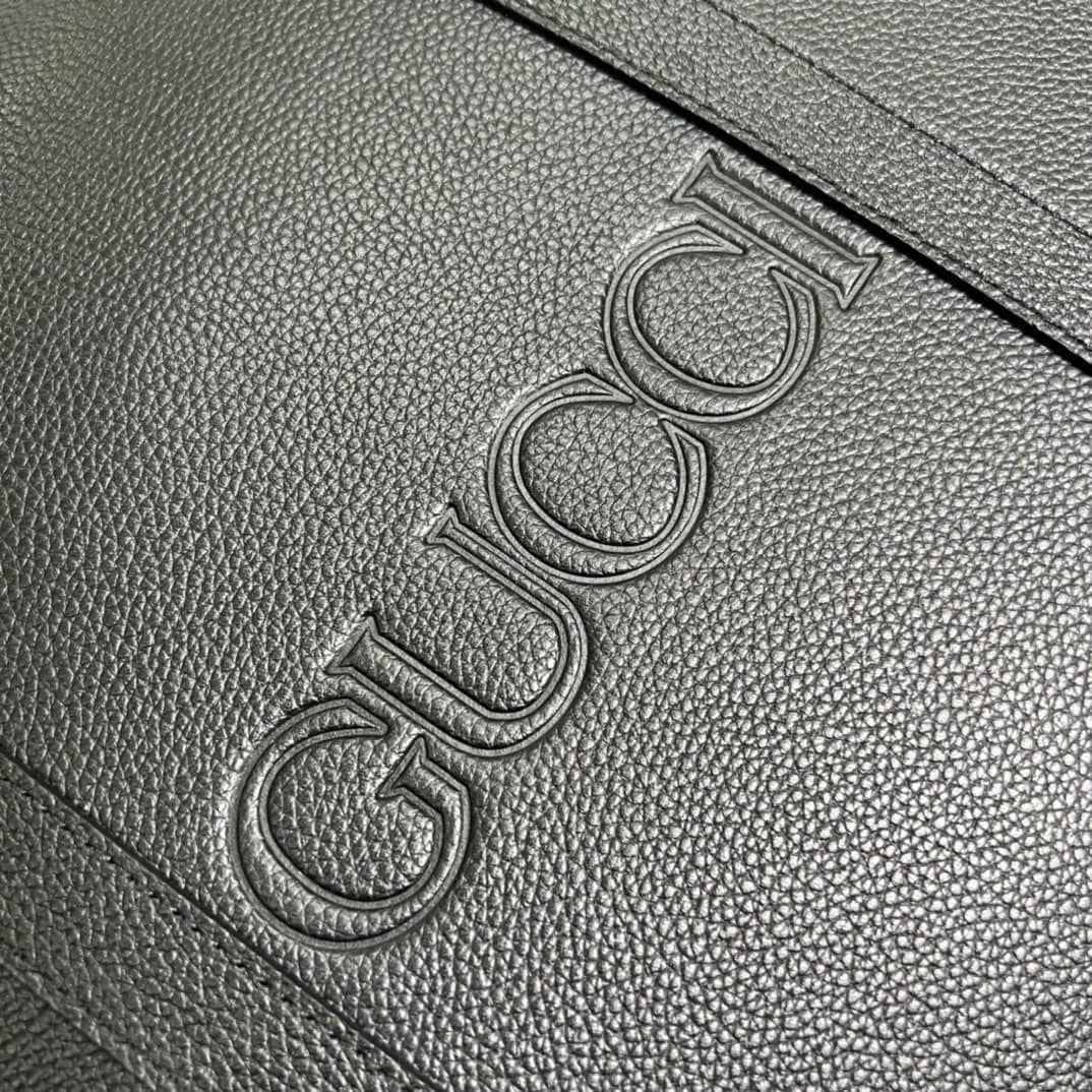 Gvc*1 Business Case With GG Logo Black 674174 Replica Mens Bag