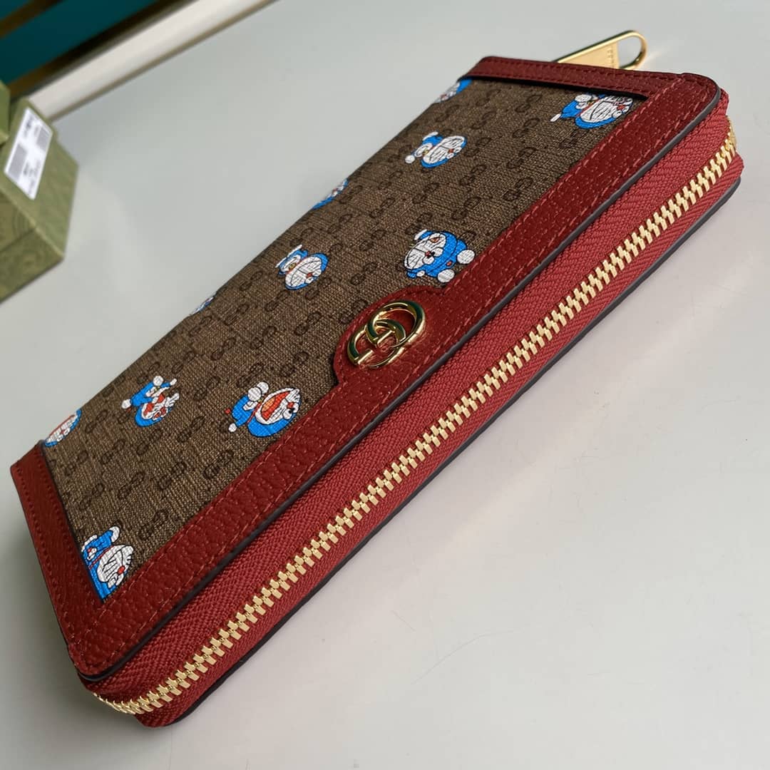 Gvc*1 x Doraemon Zip Around Wallet Replica 647787