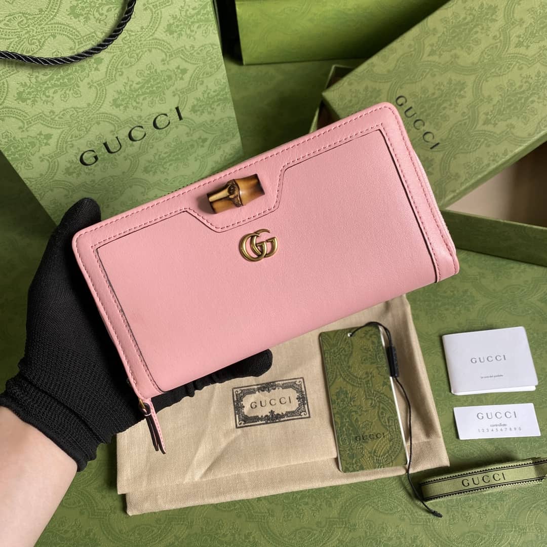 Gvc*1 Diana Continental Wallet Replica 658634