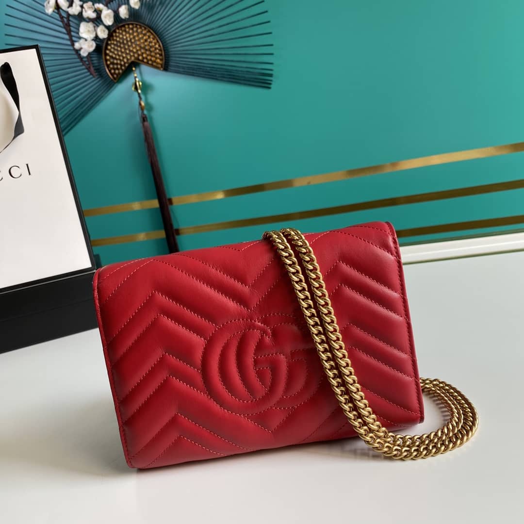 Gvc*1 Marmont GG Matelassé Mini Bag Replica 474575