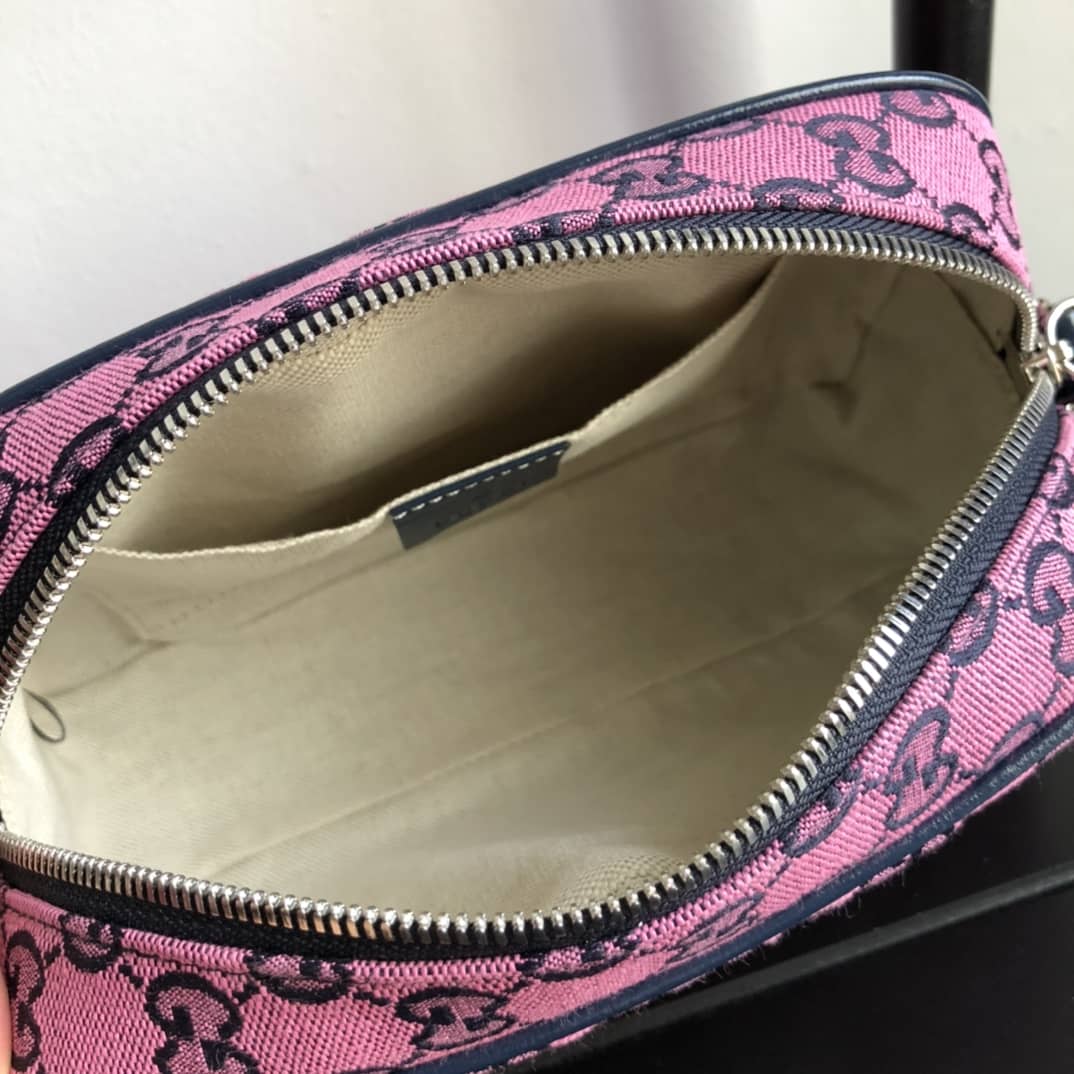 Gvc*1 GG Marmont Small Shoulder Handbag Camera Bag Replica Pink 447632