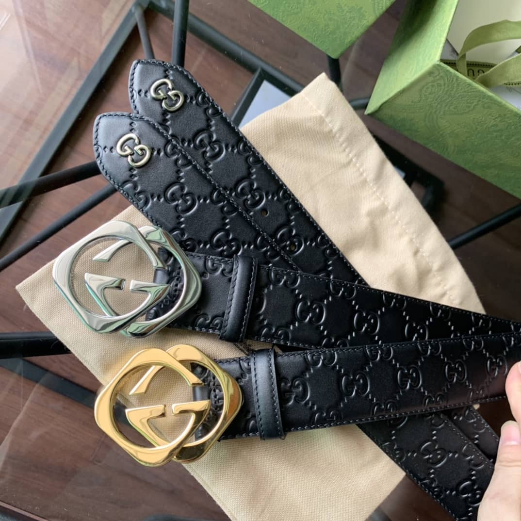 Fake Gvc*1 Logo Belt 38mm