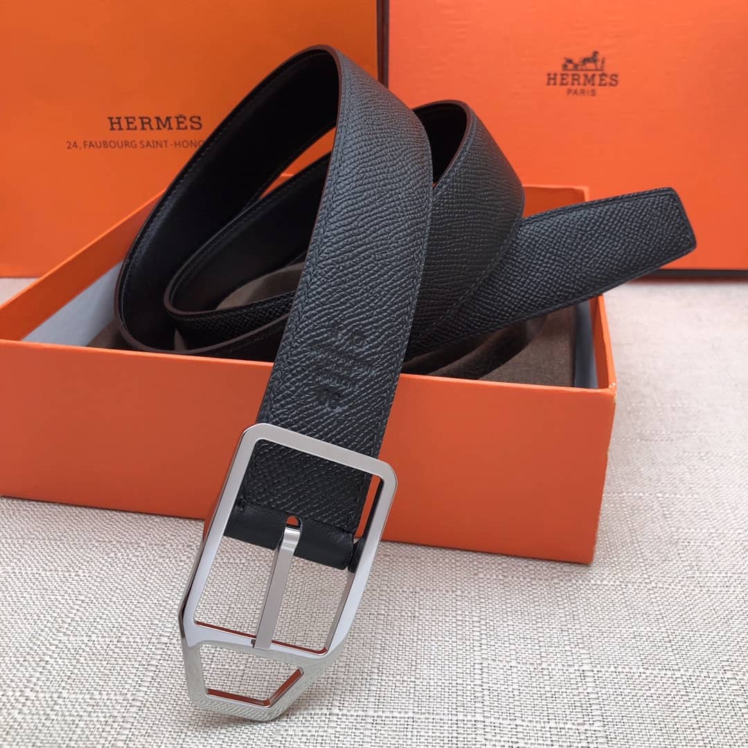 7 Star H**me5 Leather Belt 32mm