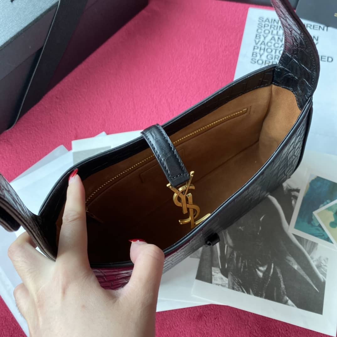 Y51 Dupes Bags Le 5  7 Smooth Leather Replica Hobo Bag