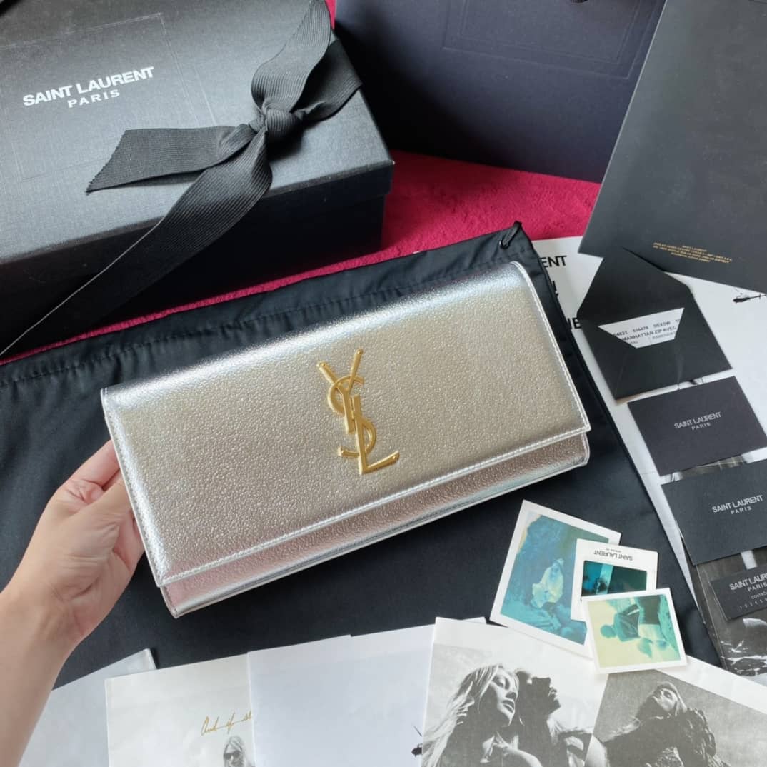 Y51 Clutch Replica Kate Smooth Leather