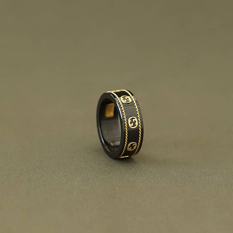 Fake Gvc*1 Logo Ring