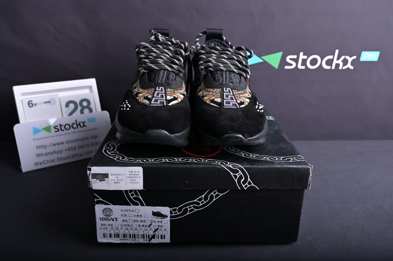 Versace CHAIN REACTION Black Gold(SP Batch)