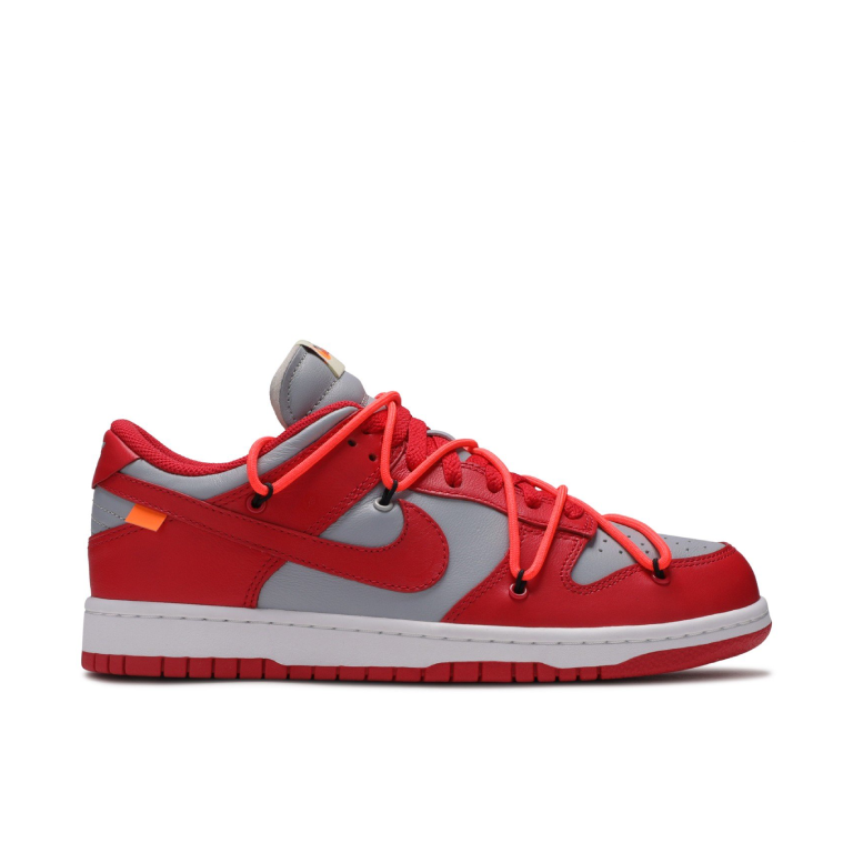 NIKE DUNK LOW LTHR/OW  OFF WHITE