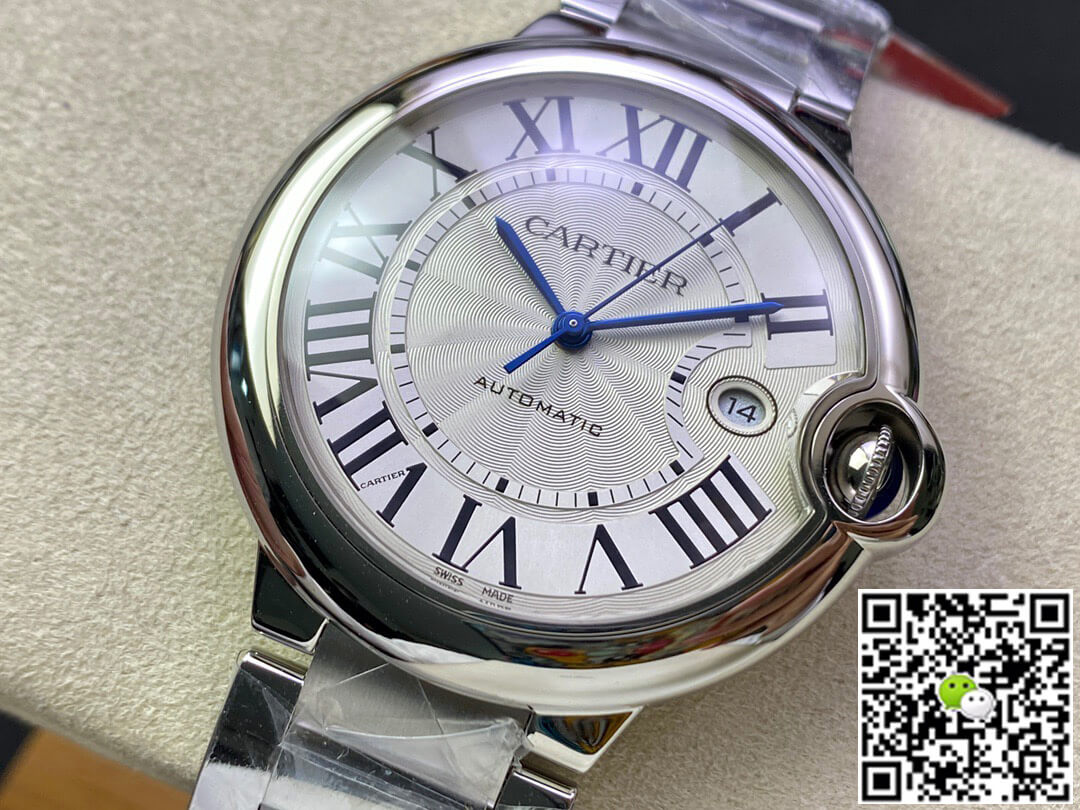 Replica Ballon Bleu De Ca*t1er 42MM W69012Z4 1:1 Best Edition 3K Factory White Dial
