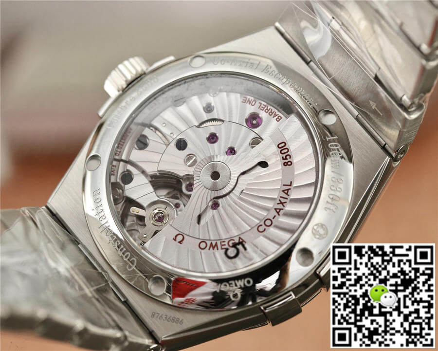 Replica 0me*ga Constellation 123.10.38.21.02.001 1:1 Best Edition VS Factory Silvery White Dial